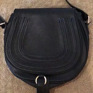 NWOT black chic purse